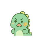 ちびグリーン恐竜気分パレード（個別スタンプ：22）