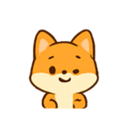 もふもふキツネ気分パレード（個別スタンプ：4）