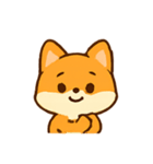 もふもふキツネ気分パレード（個別スタンプ：7）