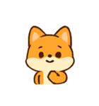 もふもふキツネ気分パレード（個別スタンプ：15）