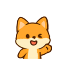 もふもふキツネ気分パレード（個別スタンプ：27）
