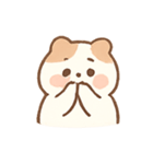 ふわふわハムスターの気持ち（個別スタンプ：6）