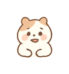ふわふわハムスターの気持ち（個別スタンプ：7）