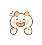 ふわふわハムスターの気持ち（個別スタンプ：16）