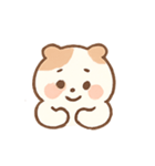 ふわふわハムスターの気持ち（個別スタンプ：20）
