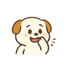 ちびワンコ気分パレード（個別スタンプ：4）
