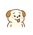 ちびワンコ気分パレード（個別スタンプ：16）