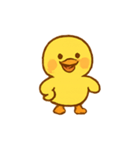 にこにこアヒルちゃん（個別スタンプ：1）