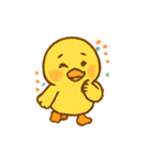 にこにこアヒルちゃん（個別スタンプ：13）