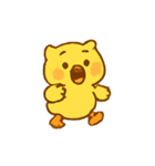 にこにこアヒルちゃん（個別スタンプ：21）