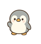 まるまるペンギン にっこり日常（個別スタンプ：1）