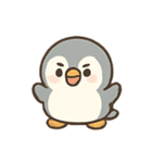 まるまるペンギン にっこり日常（個別スタンプ：7）
