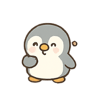 まるまるペンギン にっこり日常（個別スタンプ：8）