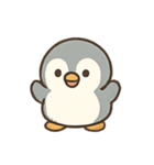 まるまるペンギン にっこり日常（個別スタンプ：21）