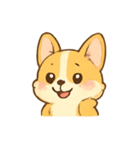 まるまるコーギー かわいい日常（個別スタンプ：3）
