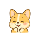 まるまるコーギー かわいい日常（個別スタンプ：4）
