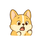 まるまるコーギー かわいい日常（個別スタンプ：5）