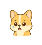 まるまるコーギー かわいい日常（個別スタンプ：8）