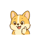 まるまるコーギー かわいい日常（個別スタンプ：19）