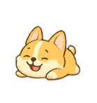 まるまるコーギー かわいい日常（個別スタンプ：21）