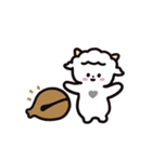 ハートほくろ羊！（個別スタンプ：6）