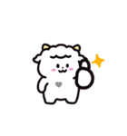 ハートほくろ羊！（個別スタンプ：21）