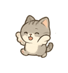 まるまるにゃんこ ごきげん日常（個別スタンプ：3）