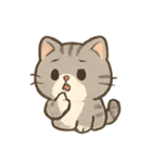 まるまるにゃんこ ごきげん日常（個別スタンプ：6）