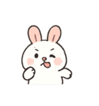 まるまるうさぎ ほっこり日常（個別スタンプ：2）