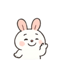 まるまるうさぎ ほっこり日常（個別スタンプ：6）