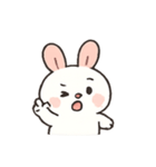 まるまるうさぎ ほっこり日常（個別スタンプ：8）