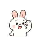 まるまるうさぎ ほっこり日常（個別スタンプ：14）