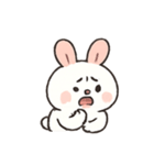 まるまるうさぎ ほっこり日常（個別スタンプ：15）