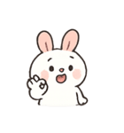 まるまるうさぎ ほっこり日常（個別スタンプ：18）