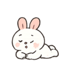 まるまるうさぎ ほっこり日常（個別スタンプ：24）