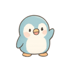 ちびペンギン気分パレード（個別スタンプ：1）
