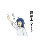 表情豊かな女の子イラスト【セリフ有り】（個別スタンプ：8）