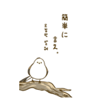 親切なシマエナガ 2 (big/JP-KR)（個別スタンプ：17）