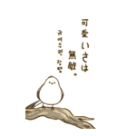 親切なシマエナガ 2 (big/JP-KR)（個別スタンプ：27）