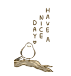 親切なシマエナガ 2 (big/JP-KR)（個別スタンプ：32）