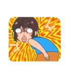 ヘンかわ娘2（個別スタンプ：18）