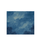 水彩画 花火スタンプ（個別スタンプ：4）
