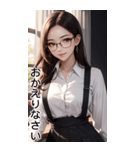 長髪秘書の日常用語（個別スタンプ：32）