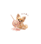 チワワ×スイーツ♡（個別スタンプ：19）