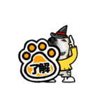動くビーグル犬(ハロウィン)（個別スタンプ：3）