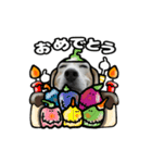 動くビーグル犬(ハロウィン)（個別スタンプ：5）