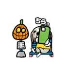 動くビーグル犬(ハロウィン)（個別スタンプ：20）