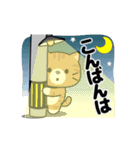 動く！茶トラ猫の日常会話（個別スタンプ：7）
