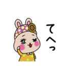 動く！リアクションするうさぎのうらら（個別スタンプ：2）