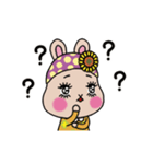 動く！リアクションするうさぎのうらら（個別スタンプ：13）